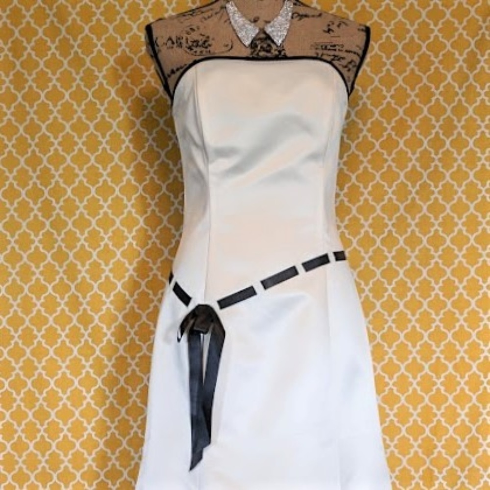 Jessica McClintock Strapless Prom Formal Dress